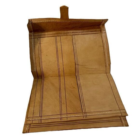 Moroccan Hand Embossed‎ Leather Wallet/Billfold - Picture 10 of 13